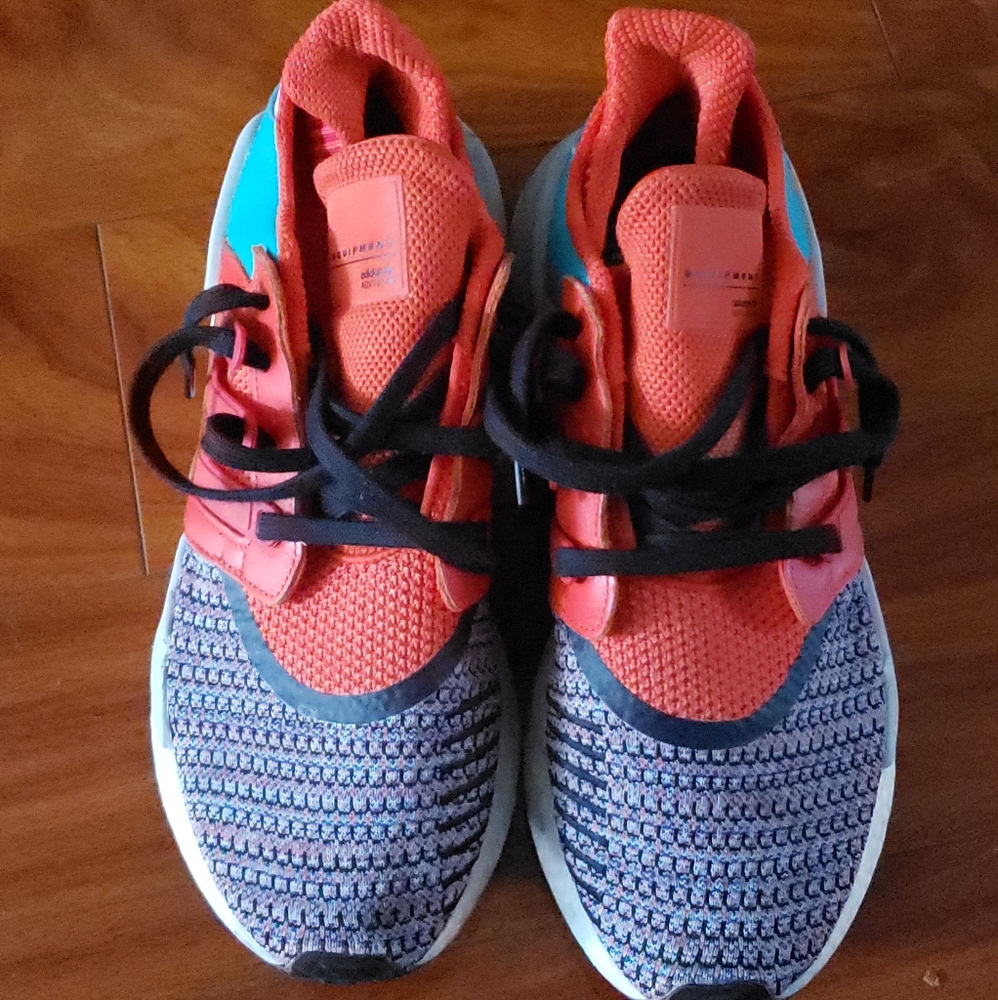 A pair of Adidas